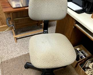 #72	Desk Chair (as is seat) 	 $20.00 			
