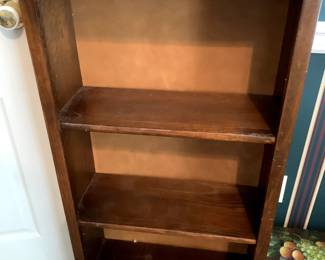 #13	Wood 3 shelf Bookcase - 22x9x41	 $45.00 			
