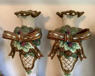 #202	Fritz and Floyd Pair of Vases	 $35.00 			
