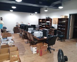 Office Furniture, books