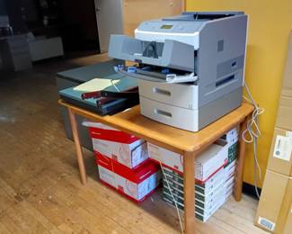 Office Equipment-Laser Printer, Paper cutter, etc