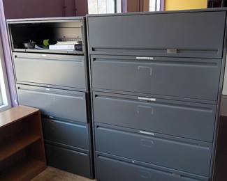 Nice Metal Lateral File Cabinets