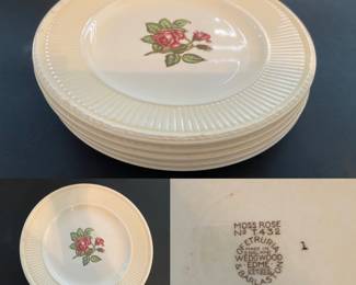 Wedgwood England Moss Rose No T432
Plates