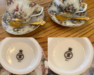 Bradford Editions Porcelain Cup/Saucer
#88211 & 88215