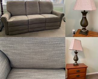 Recliner on both ends