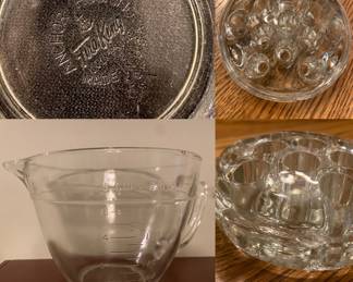 8 cup Vintage Fire King Measuring Cup
Vintage Flower Frog