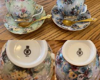 Bradford Editions Porcelain Cup/Saucer
# 88213 & 88217
