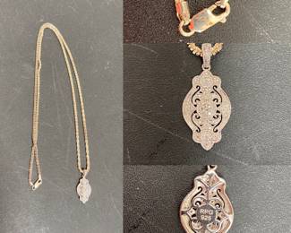 925 Pendant/Chain