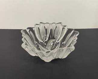 Frosted Glass Bowl