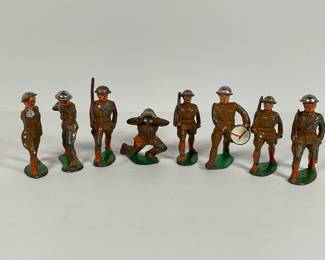 WWII Barclay Manoil/Lead Toy Soldiers