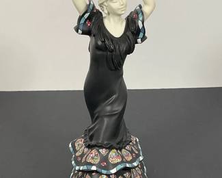Valiente' - Nadel Porcelain Flamenco Dancer