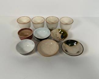 Japanese Saki Cups & more.
