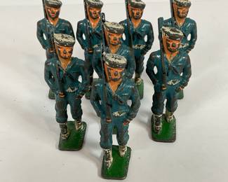 Barclay Iron Toy Soldiers (WWII Era)