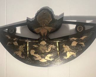 Small wall shelf, lacquer work, 20th century circa 1930s  Chinese craftsmanship,