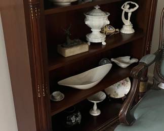 Fabulous mahogany Directoire shelf