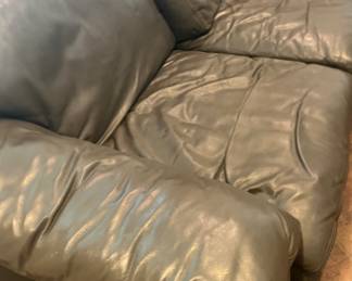 Like new leather sectional…SO GOOD!