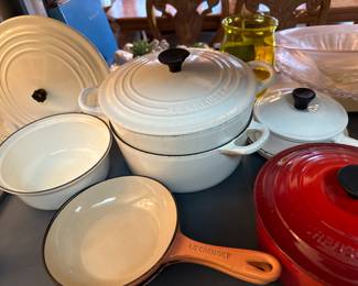 Vintage Le Creuset White