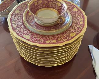 Black Knight Bavarian china