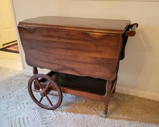 Vintage tea cart