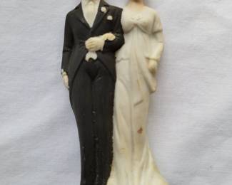 Occupied Japan cake topper