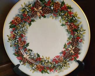 Lenox Christmas plate, 1 of 13