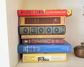 Collected Stories of William Faulkner, The Complete Works of Nathanael West and Other Books.