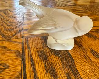 Lalique Bird. Photo 1 of 2.
