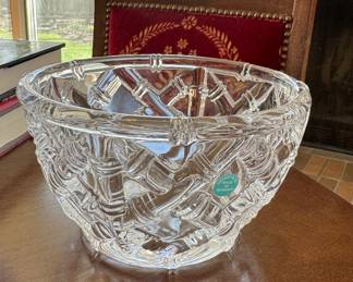Tiffany & Co. 9" Round Bowl Bamboo.