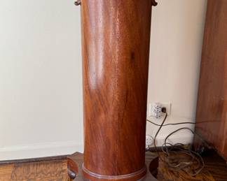 Mahogany Pedestal. Measures 39.5” H. Photo 1 of 2.