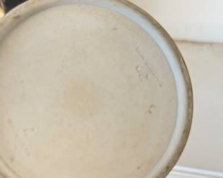 Neoclassical-Style Wedgwood Jasperware Green Pitcher. Photo 2 of 2.