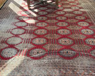 Vintage Persian Rug. Measures 13' 8" x 10'. Photo 2 of 2.