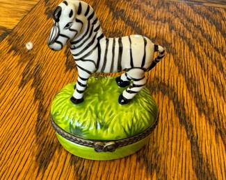Zebra Pill Box.