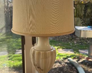 Vintage Carrara Mable Table Lamp.