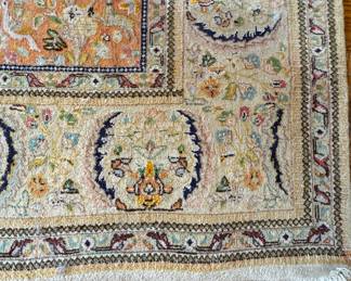Vintage Persian Wool Rug (Iran). Measures 9' x 12'. Photo 4 of 6.