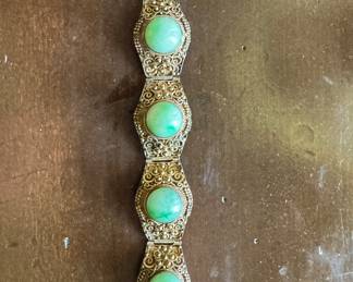Turquoise and Silver Bracelet.