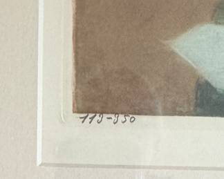 Gaston Hoffmann (French, 1883-1960) Satirical Courtroom Scenes. Signed and Numbered Etchings. Photo 5 of 11.