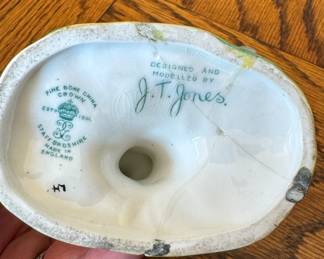 J. T. Jones Porcelain Bird Figurine. Photo 2 of 2.