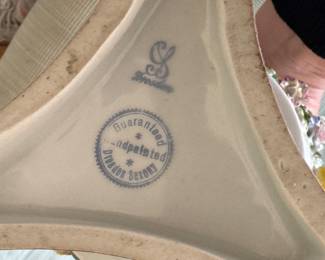 Dresden, Germany Lidded Porcelain Vase on Base - 2 Available. Photo 4 of 5.