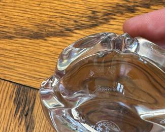 Baccarat Crystal Owl. Has The Smallest Unnoticeable Chip. Photo 2 of 2.