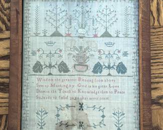Antique Sampler.