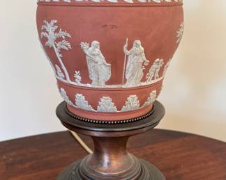 Antique Wedgwood Table Lamp. Photo 2 of 2.