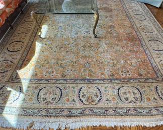Vintage Persian Wool Rug (Iran). Measures 9' x 12'. Photo 1 of 6.