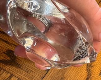 Baccarat Crystal Snails. Photo 3 of 3.