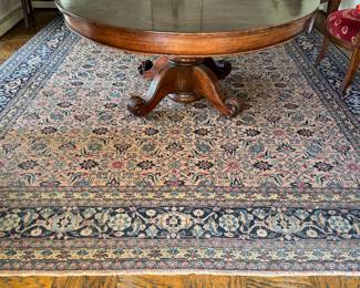 Vintage Persian Rug. Measures 9' 7" x 11' 8". Photo 1 of 4.