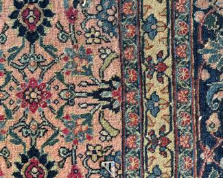 Vintage Persian Rug. Measures 9' 7" x 11' 8". Photo 4 of 4.