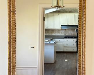 Vintage Ornate Gilt Mirror. Measures 29" x 41". Photo 1 of 2.