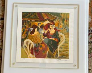 Isaac Maimon Signed & Numbered Serigraph.