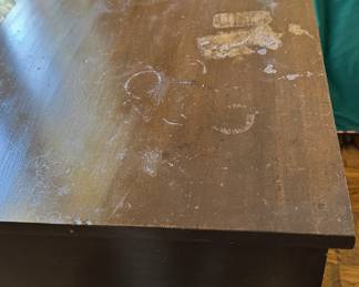 Antique Flame Mahogany Four-Drawer Mahogany Chest of Drawers. Measures 42" x 20" D x 42" H. Photo 3 of 3.