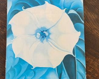 Georgia O'Keefe One Hundred Flowers Coffee Table Book. Photo 1 of 2.
