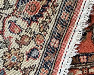 Vintage Persian Rug. Measures 5' x 7'. Photo 3 of 4.